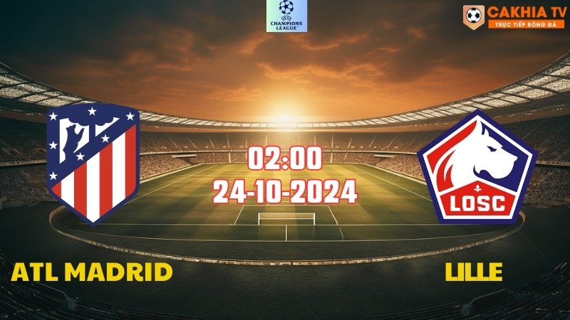 Atletico Madrid vs Lille